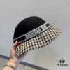 692fb28b99f2d84055c8704b Dior Winter Olympics Fall/Winter Wool Hat, Color-Block Fedora, 100% Wool Fabric, Head Circumference 57cm