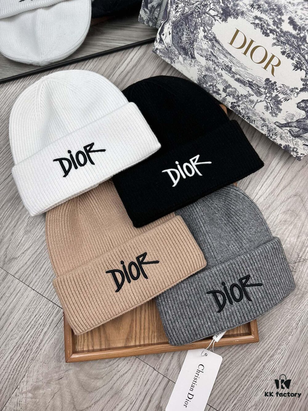 692fb2af99f2d84055c87073 Special Offer: Dior Beret in Fine Wool Knit – New Arrival, Stylish and Affordable