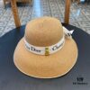 692fb2cc99f2d84055c87097 Dior 2024 New Arrival Fashionable Straw Hat, Super Popular Lampshade Style, Effortlessly Stylish and a Must-Have for Travel
