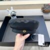 692fb2cd99f2d84055c87098 Dior Women's Beret Casual Versatile PU Leather Hat with Metal Logo Fashionable Outdoor Street Cap