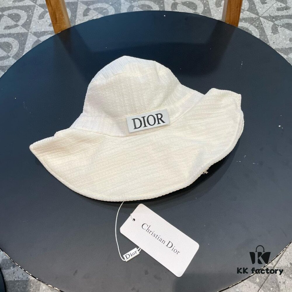 692fb2d299f2d84055c870a5 Dior Wide-Brim Sun Fishing Hat for Women, Spring and Summer Bow-Tied Bucket Hat, Versatile Facial Covering UV Protection Fashionable Sun Hat