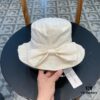 692fb2d499f2d84055c870a8 Dior Wide-Brim Sun Fishing Hat for Women, Spring and Summer Bow-Tied Bucket Hat, Versatile Facial Covering UV Protection Fashionable Sun Hat