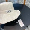 692fb2d499f2d84055c870a9 Dior Wide-Brim Sun Fishing Hat for Women, Spring and Summer Bow-Tied Bucket Hat, Versatile Facial Covering UV Protection Fashionable Sun Hat