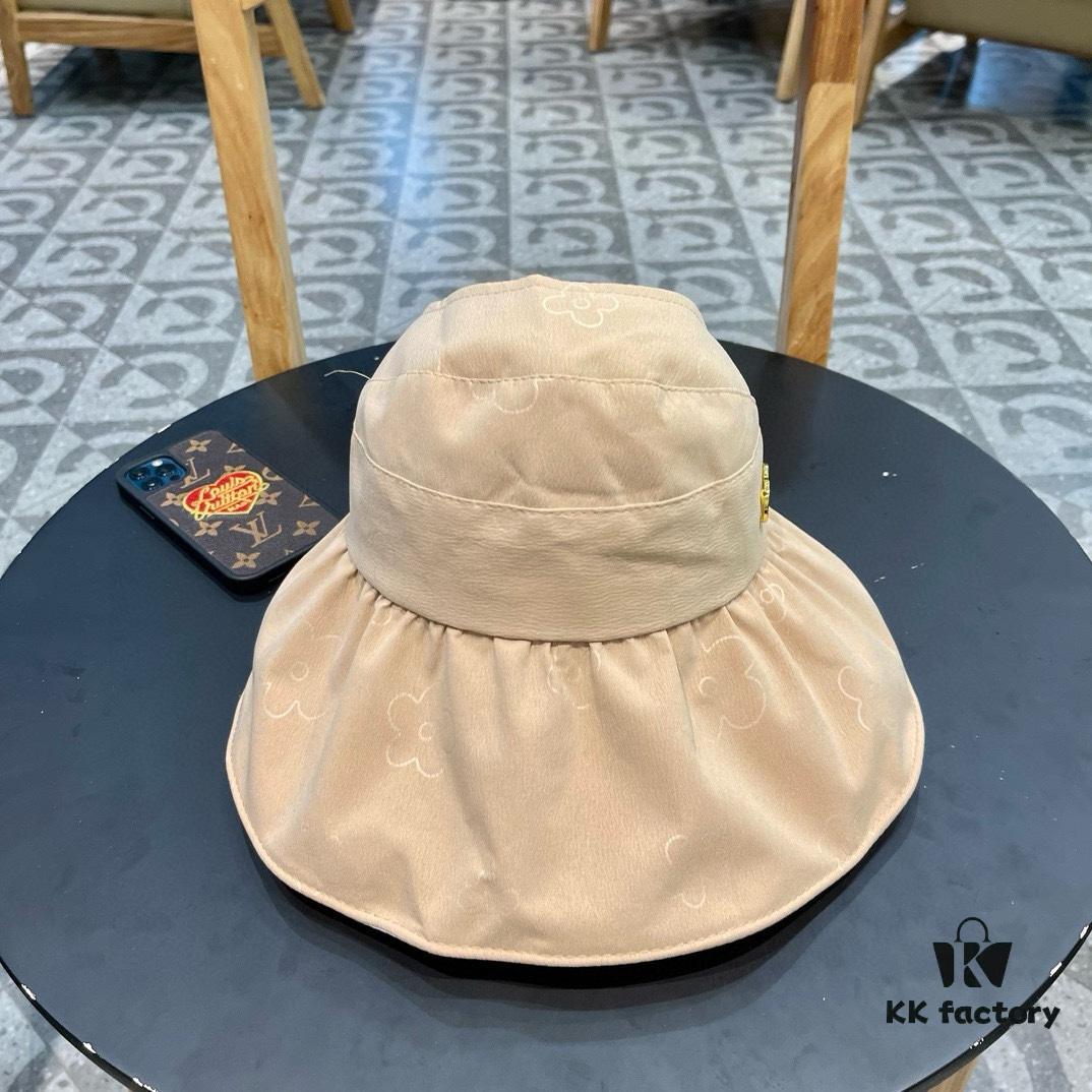692fb2e299f2d84055c870c2 Dior Korean-style New Colorful Gel Sun Hat for Women, Fresh Floral Breathable Open-top Travel Vacation Sun Hat