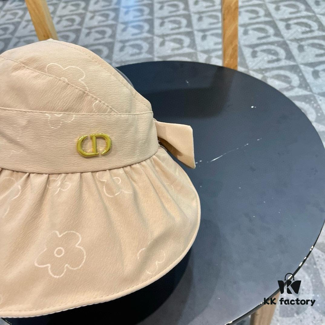 692fb2e399f2d84055c870c4 Dior Korean-style New Colorful Gel Sun Hat for Women, Fresh Floral Breathable Open-top Travel Vacation Sun Hat
