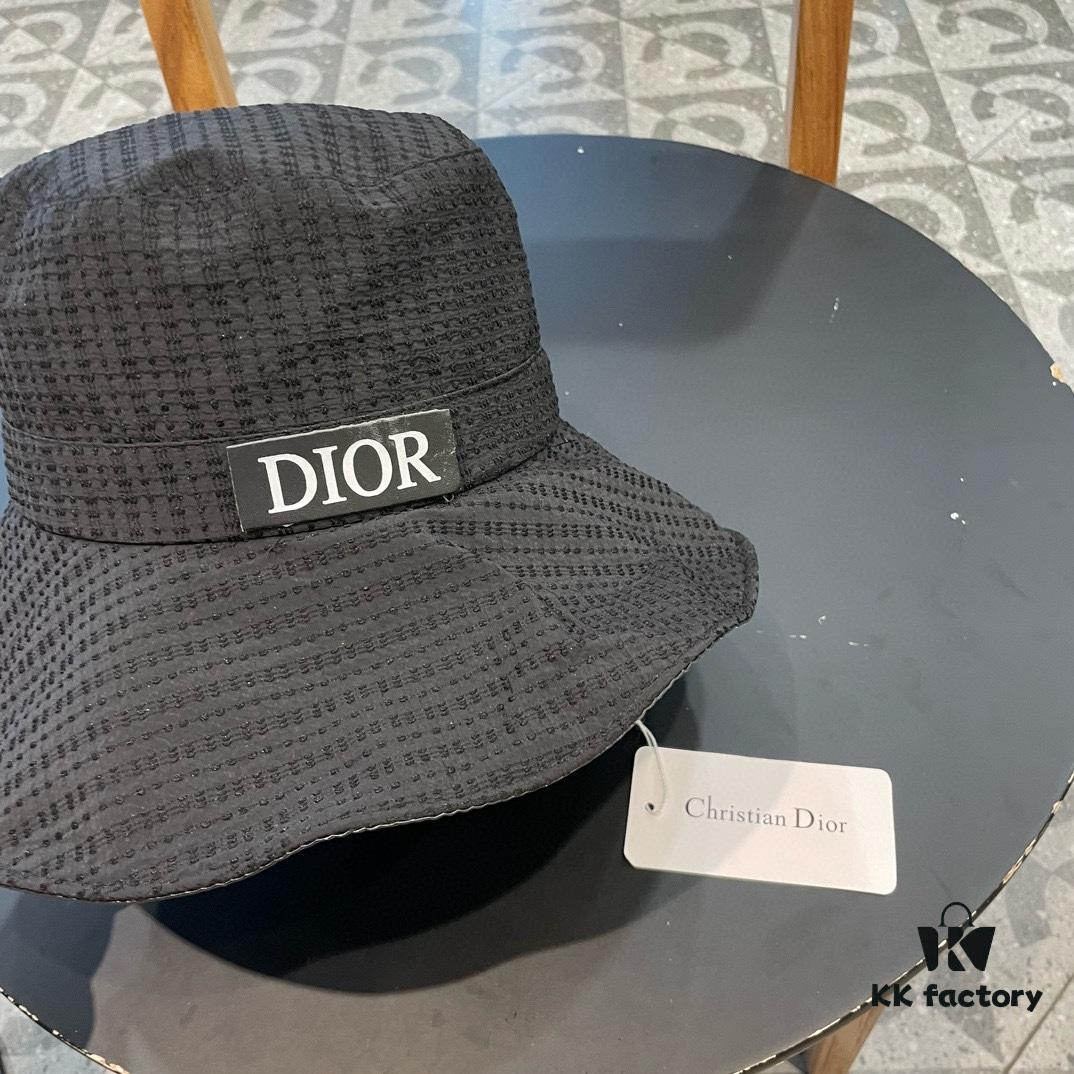 692fb2e499f2d84055c870c6 Dior Wide-Brim Sun Hat for Women, Spring and Summer Fashion Floppy Hat with Bow, UV Protection Beach Hat