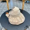 692fb2e699f2d84055c870cb Dior Korean-style New Arrival Colorful Gel Sun Hat for Women, Fresh Floral Breathable Open-top Vacation Travel Sun Hat