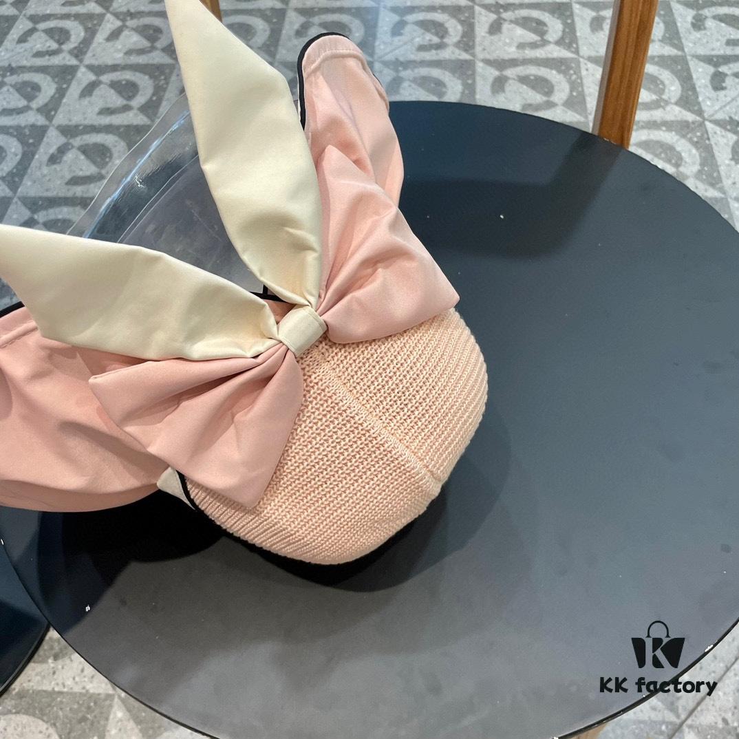 692fb2f299f2d84055c870e3 DIOR Bucket Hat 2024 Summer New Sun Protection Fishing Hat with Bow for Women, Wide-Brimmed Beach Hat for Travel, Face-Framing Sun Hat
