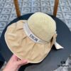 692fb2f699f2d84055c870ec DIOR Bucket Hat 2024 Summer New Sun Protection Beach Hat with Bow for Women, Wide Brim Flattering Sun Hat