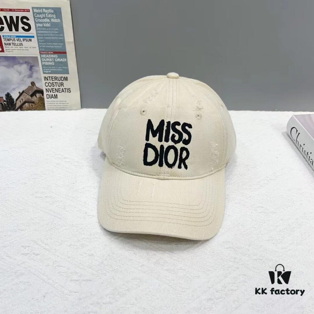 692fb30c99f2d84055c8710f Dior New Arrival Distressed Baseball Cap – Stylish and Sophisticated Unisex Design with Perfect Fit