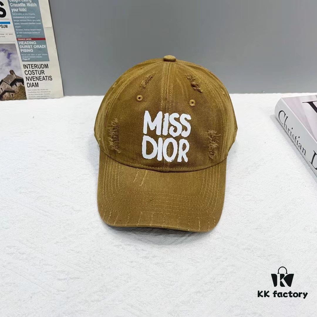 692fb31099f2d84055c87112 Dior New Arrival Distressed Baseball Cap – Stylish and Sophisticated Unisex Design with Perfect Fit