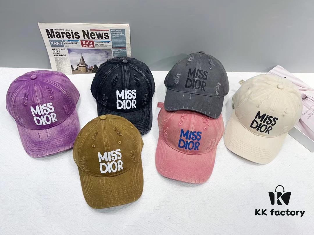 692fb31299f2d84055c87114 Dior New Arrival Distressed Baseball Cap – Stylish and Sophisticated Unisex Design with Perfect Fit