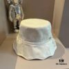 Dior Chinese-style Sun Hat, Wave-edged Fisherman Hat, Head Circumference 57cm