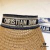 692fb33a99f2d84055c8713c DIOR Natural Straw Unisex Classic Bucket Hat
