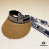 692fb33a99f2d84055c8713e DIOR Natural Straw Unisex Classic Bucket Hat