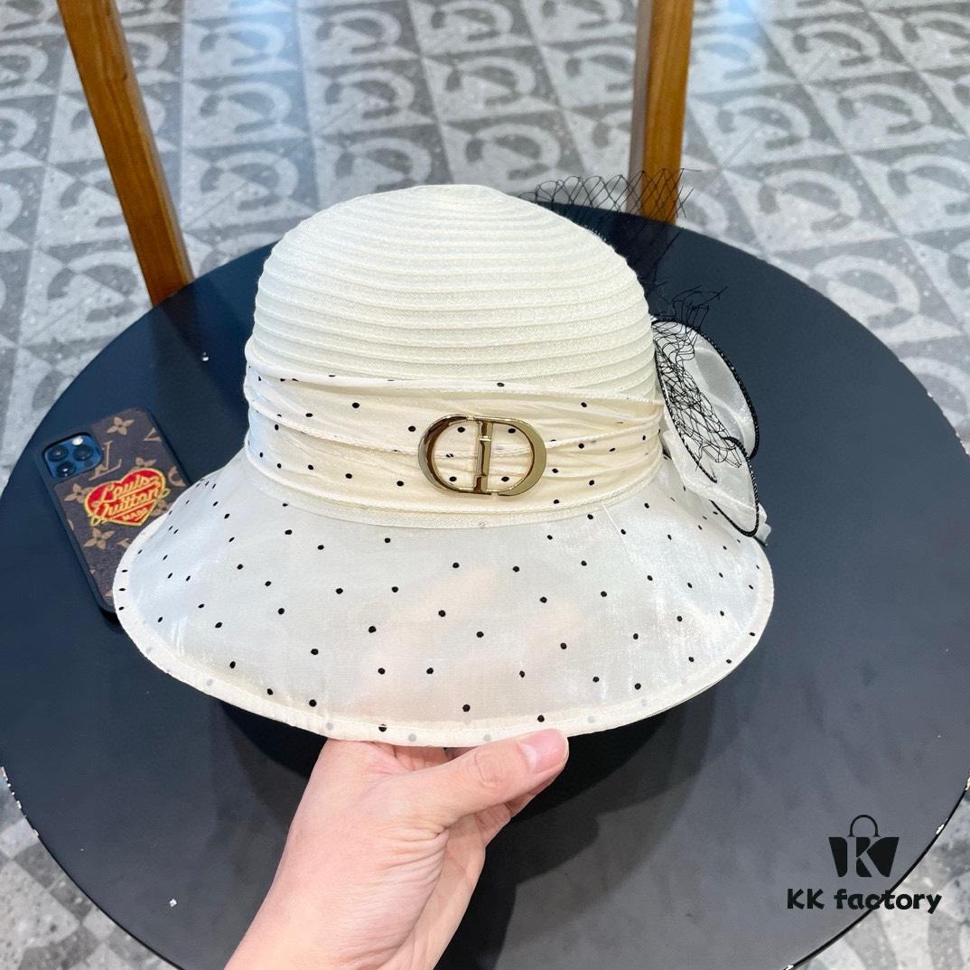 692fb37699f2d84055c871aa Dior Korean-Style Oversized Fashion Sun Hat for Women, Summer Large Floral Foldable UV-Protection Wide-Brimmed Outdoor Hat, Versatile Travel Accessory