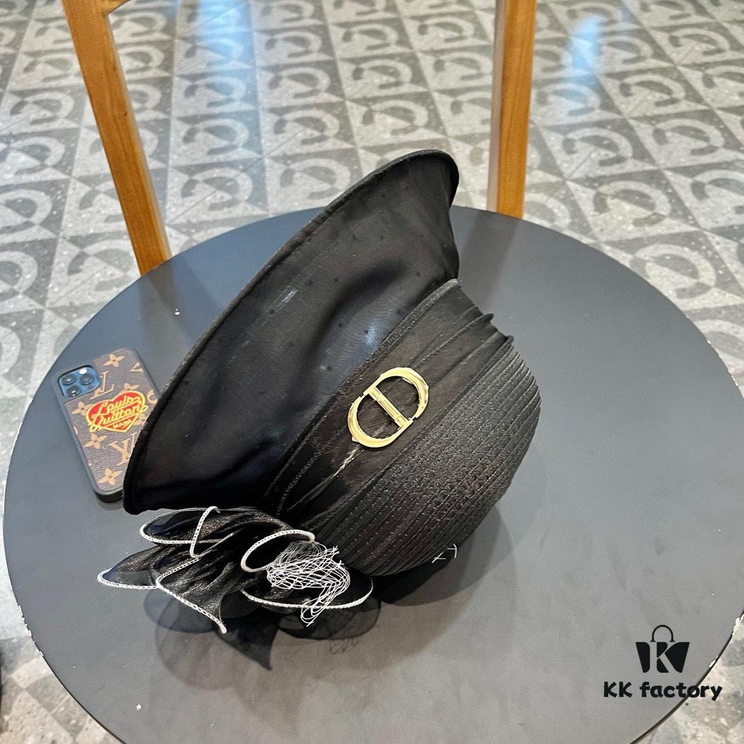 692fb37b99f2d84055c871b1 Dior Korean-Style Oversized Sun Hat for Women, Fashionable Wide-Brim Foldable UV-Protection Hat for Summer Outdoor Wear