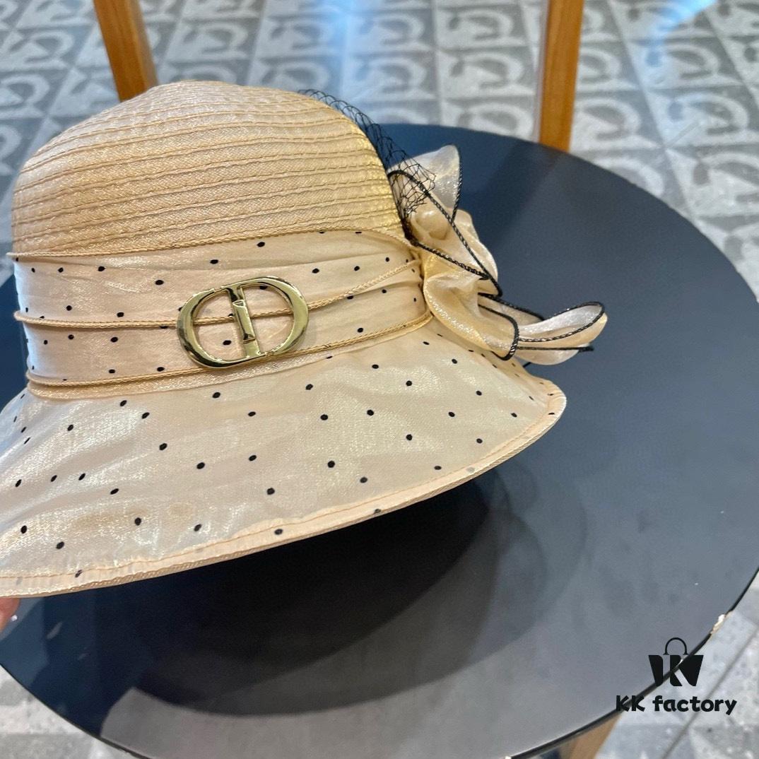 692fb38099f2d84055c871b7 Dior Korean-Style Oversized Fashion Sun Hat for Women, Large Brim Foldable UV Protection Outdoor Hat for Summer Travel