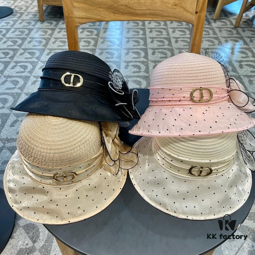 692fb38999f2d84055c871c4 Dior Korean-style Oversized Fashion Sun Hat for Women, Large Brim Foldable UV Protection Outdoor Hat