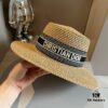 Dior New Arrival Flat-Crown Hat, Head Circumference 57cm