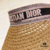 692fb3cf99f2d84055c8720b DIOR Natural Straw Wide Brim Hat - Classic Style, Pink