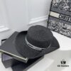 Dior - New Style Straw Flat Cap