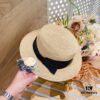692fb3fc99f2d84055c87235 Dior – New Arrival Flat-Crown Straw Hat Showcasing Design Elegance and Feminine Charm