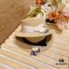 692fb3fd99f2d84055c87238 Dior – New Arrival Flat-Crown Straw Hat Showcasing Design Elegance and Feminine Charm