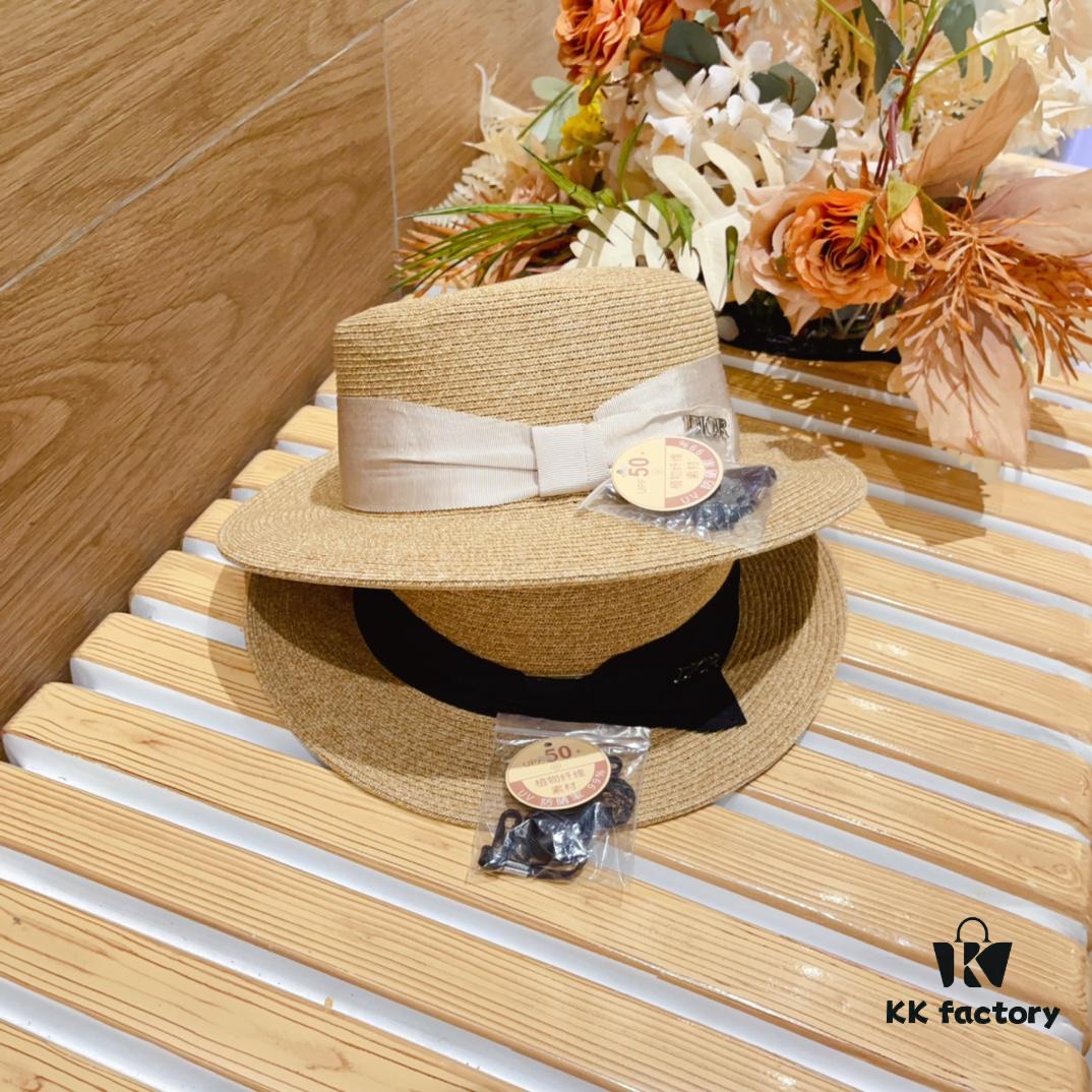 692fb3fd99f2d84055c87238 Dior – New Arrival Flat-Crown Straw Hat Showcasing Design Elegance and Feminine Charm