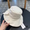 692fb40999f2d84055c87244 Dior Wide-Brim Sun Hat for Women, Spring and Summer Fashion Fisherman Hat with Bow, Face-Framing UV Protection Hat