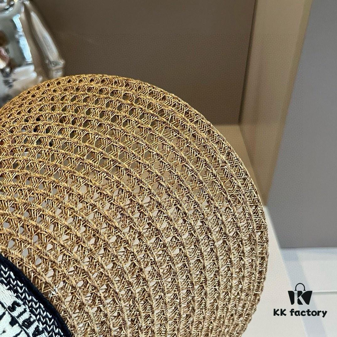692fb43a99f2d84055c87283 Authentic DIOR Summer New Arrival Silk Scarf Sun Hat, a Must-Have for Stylish Women