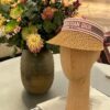 692fb43d99f2d84055c87287 Authentic DIOR Summer New Arrival Sun Hat with Silk Scarf Design, High-End Style Essential for Stylish Women