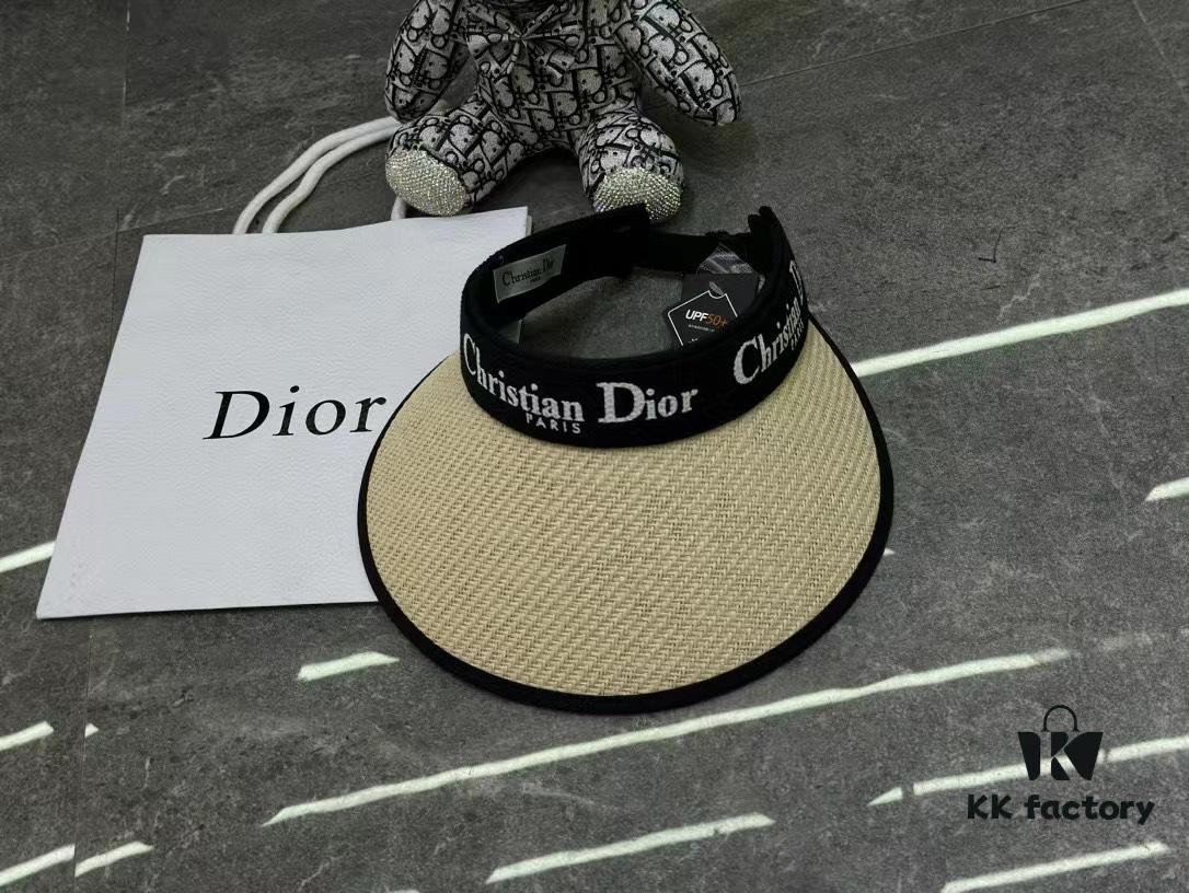 692fb44b99f2d84055c87298 Dior - New Arrival Rimless Cap with Color-Block Trim