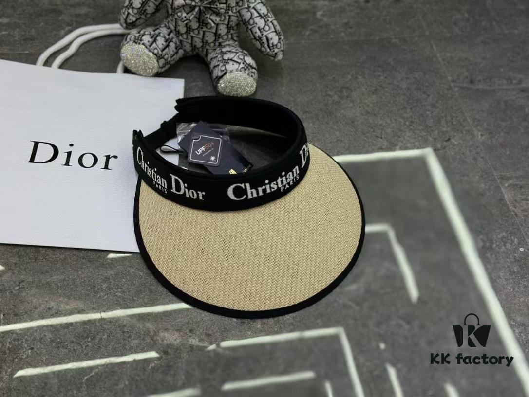 692fb44b99f2d84055c87299 Dior - New Arrival Rimless Cap with Color-Block Trim