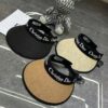 692fb45099f2d84055c8729f Dior - New Arrival Rimless Cap with Color-Block Trim