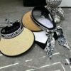 Dior - New Arrival Unstructured Hat with Color-Block Trim