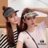 Dior Original Custom Sun Hat with Innovative Design and Playful Sporty Style