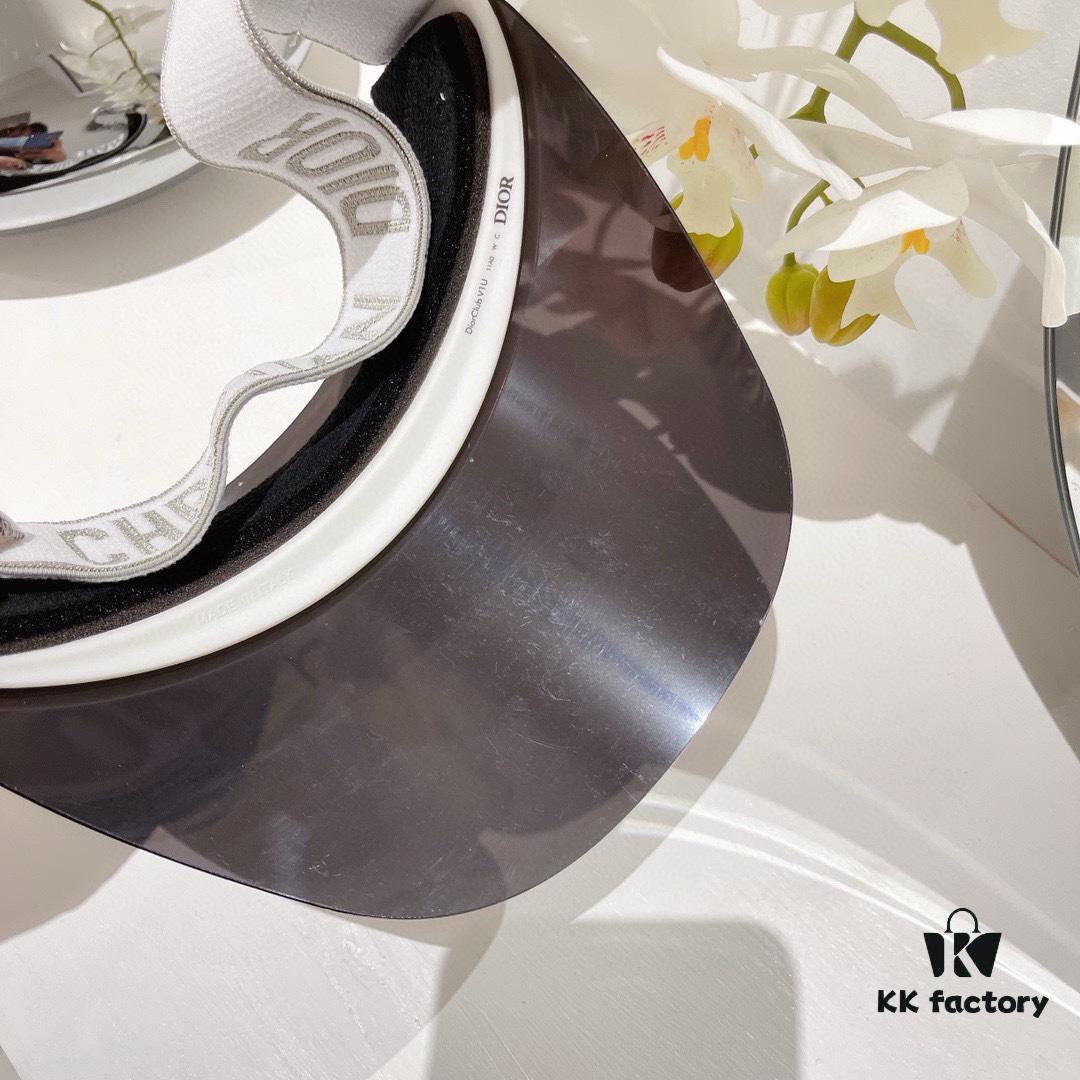 Dior Original Custom Sun Hat with Innovative Design and Playful Sporty Style
