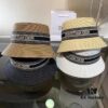 692fb4d099f2d84055c8731f Dior-style Elegant PP Straw Small Bucket Sun Hat, Sweet and Delicate Design