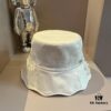 Dior Chinese-style Sun Hat, Wave-edged Fisherman Hat