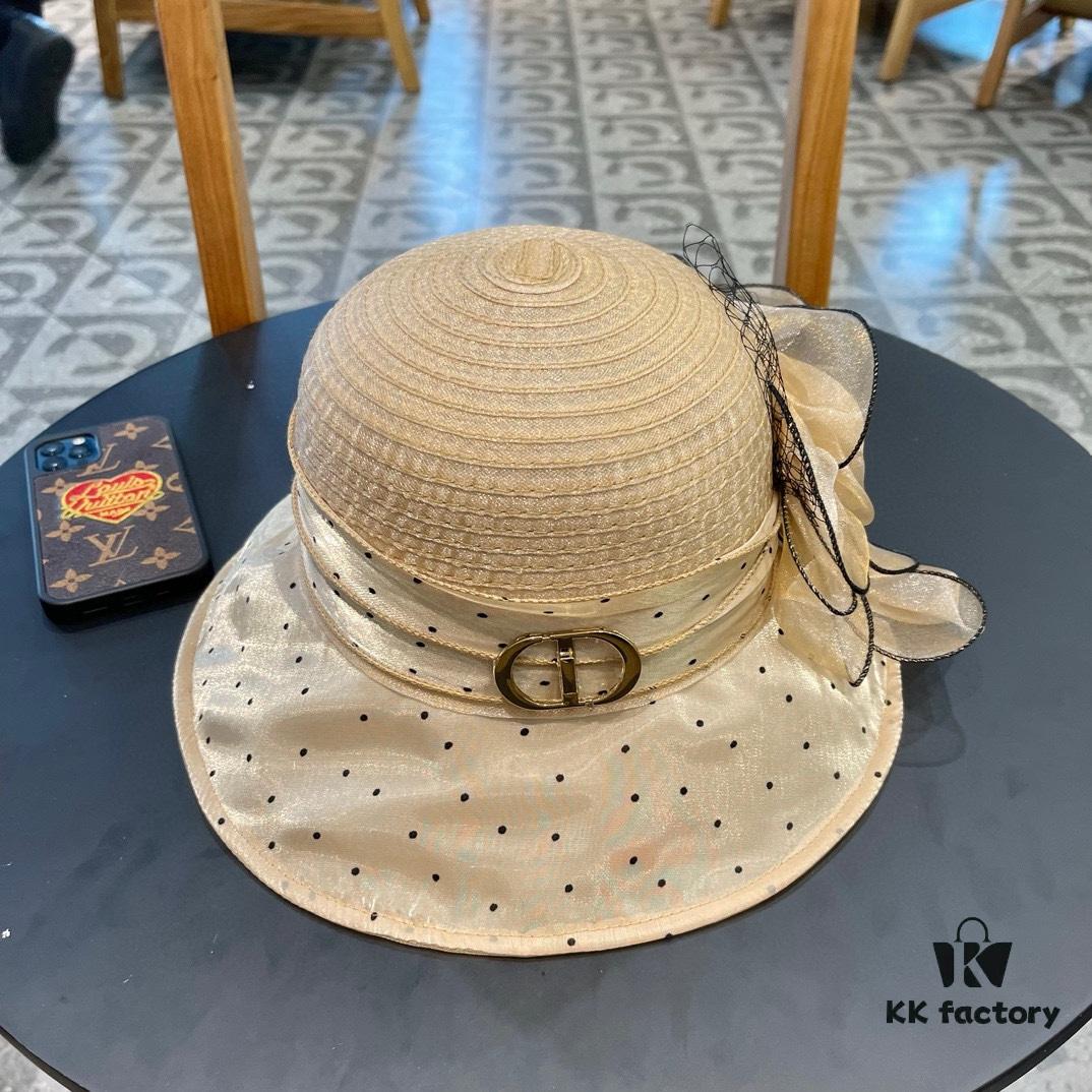 692fb51f99f2d84055c87381 Dior Korean-style Oversized Fashion Sun Hat for Women, Wide-brimmed UV-protective Foldable Outdoor Hat, Versatile Summer Travel Hat, Fisherman Cap, Baseball Cap, Knit Hat