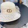 692fb52e99f2d84055c87395 Dior Korean-Style Oversized Fashion Sun Hat for Women, Summer Wide-Brimmed Foldable UV-Protection Hat, Versatile Outdoor Bucket, Baseball, Knit Hat