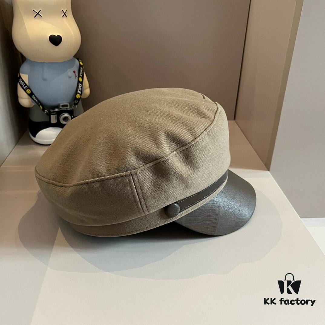 Hermes HERMES New Style Military Cap, Head Circumference 57cm