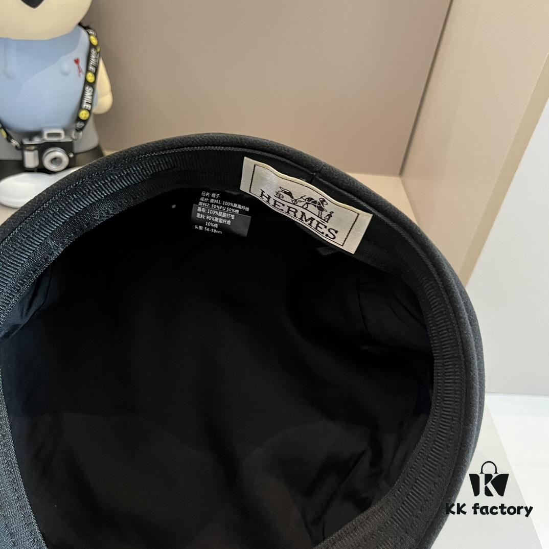 692fb5b499f2d84055c87420 Hermes NEW Peaked Military Cap, Head Circumference 57cm