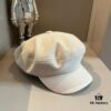 2024 Hermes HERMES Wool Newsboy Military Cap, Head Circumference 57cm