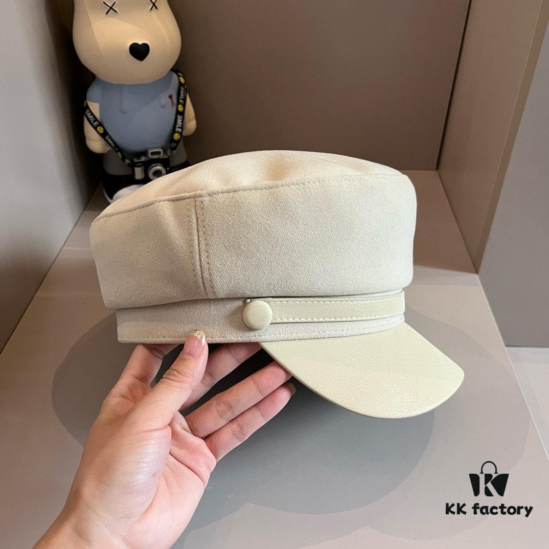 Hermes HERMES New Style Military Cap, Head Circumference 57cm