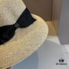 692fb5fc99f2d84055c8748c Hermès New Arrival Straw Hat, Made from Fine Taiwanese Straw, Simple and Elegant Aristocratic Style, Head Circumference 57cm