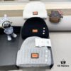 692fb62599f2d84055c874d1 Hermes x Designer Collaboration Broken Button Knit Beanie Warm Ear-Protecting Hat Versatile Knitted Cap