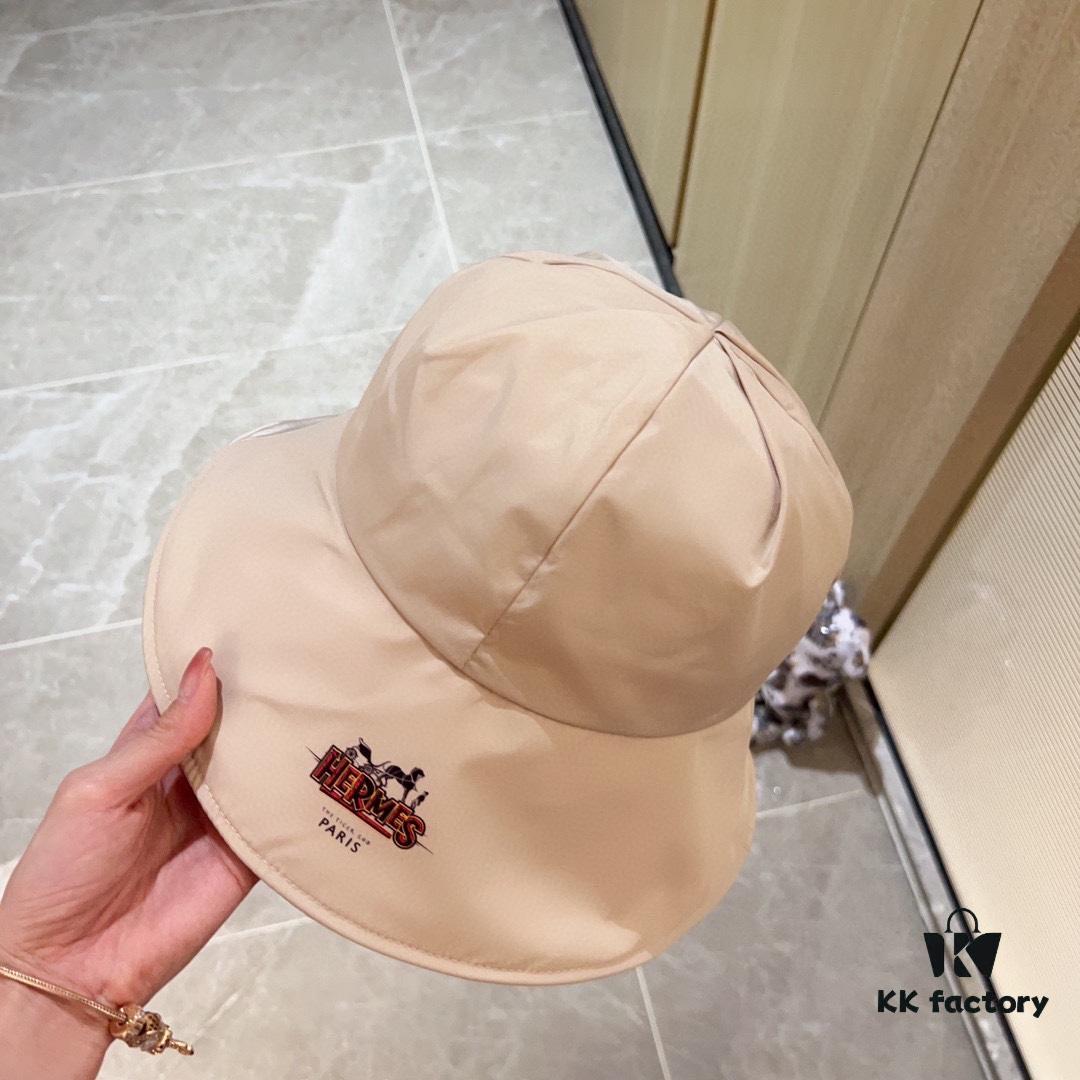 692fb64599f2d84055c874f7 Hermès 2024 New Dome Waterproof Smooth Surface Fisherman Hat with Dust Bag