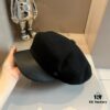 2024 Hermès New Wool Newsboy Military Cap, Head Circumference 57cm